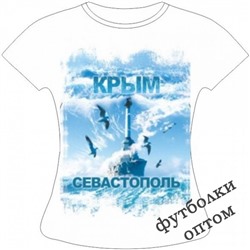 Женская футболка Севастополь Чайки
