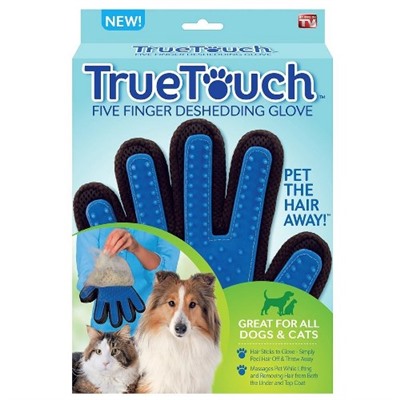 Перчатка для вычесывания шерсти домашних животных True Touch оптом