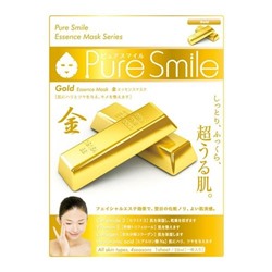 "Pure Smile" "Essence mask" Подтягивающая маска для лица с эссенцией золота, 23 мл.