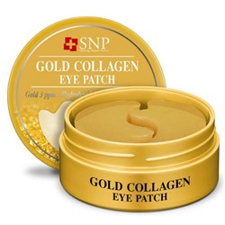 Патчи SNP Gold Collagen Eye Patch с Золотом и Коллагеном 60 шт оптом