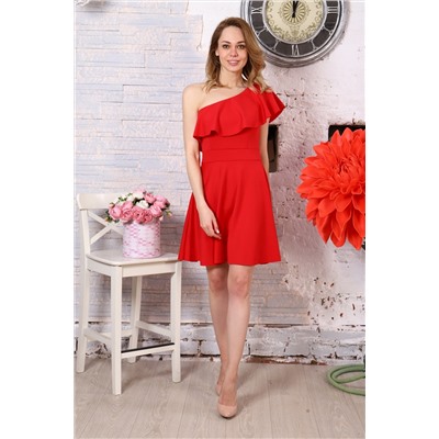 Д521 Платье Афина (красное)