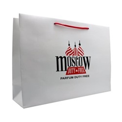 Подарочный пакет Duty Free Moscow. 35х24 (с)
