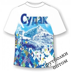 Детская футболка Судак-Ромбы