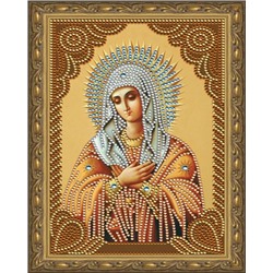 Алмазная мозаика 20х30 CDX 025 Икона Умиление Божьей матери