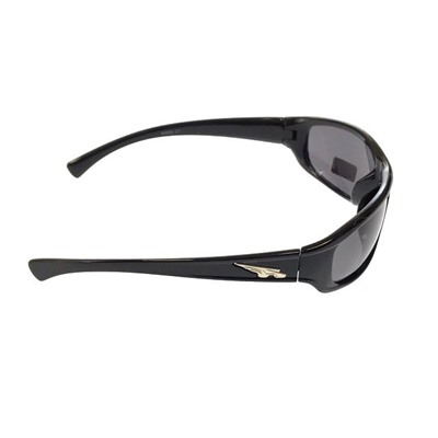 Стильные мужские очки Stromae в чёрной оправе с затемнёнными линзами.