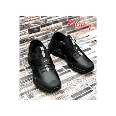 Мужские кроссовки 9206-1 черные