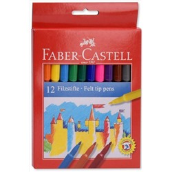 Faber-Castell, Фломастеры 12 цв. Faber-Castell
