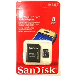 Флешка micro SD 8GB