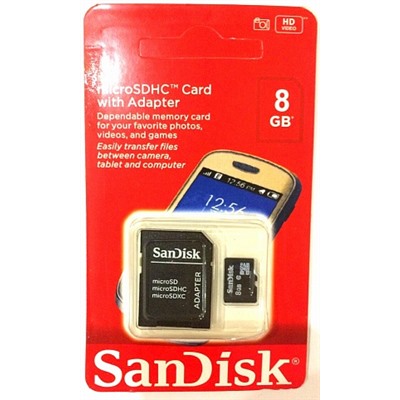 Флешка micro SD 8GB