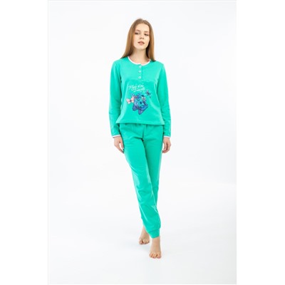 Вдохновение пижама (зеленый)