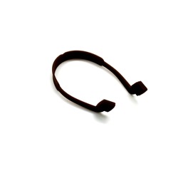 Шнурок-резинка для очков детский (20 см) черный
