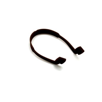 Шнурок-резинка для очков детский (20 см) черный