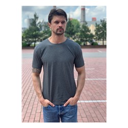 Мужская футболка М1 темно-серая