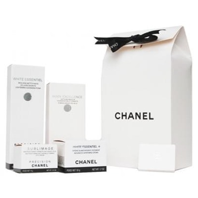 Подарочный набор Chanel 5 в 1 - White Essentiel