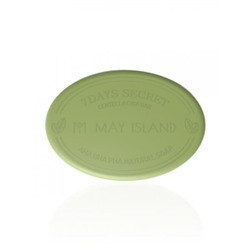 KR/ MAY ISLAND 7Days Secret Centella Cica Pore Cleansing Bar Мыло очищющее для лица с Центеллой/AHA/BHA/PHA, 100г