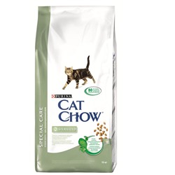 Cat Chow Special Сare 15кг корм для кошек стерил/кастр