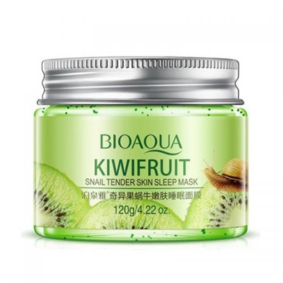 Увлажняющая маска для лица Bioaqua Kiwifruit Snail Tender Skin Sleep Mask 120 г оптом