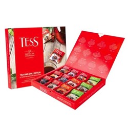 Чай TESS (ТЕСС) Подарочный набор 12 сортов чая в пакетиках (100г)