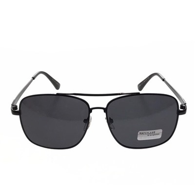 Классические мужские очки Mister в чёрной оправе с чёрными линзами.