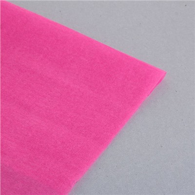 Бумага упаковочная тишью, ярко-розовая, 50 см х 66 см, 10 шт.