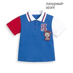 Рубашечка детская с короткими рукавами "РОССИЯ, ВПЕРЁД!"