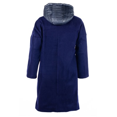 Женское пальто комбинированное 249391 размер 48, 50, 52
