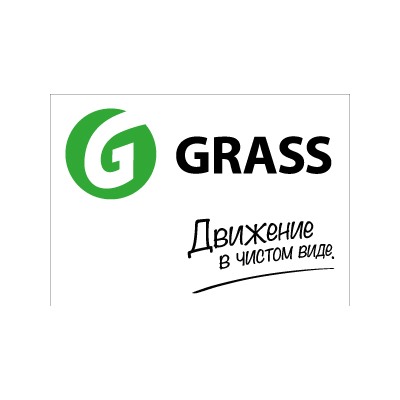 Наклейка горизонтальная GRASS