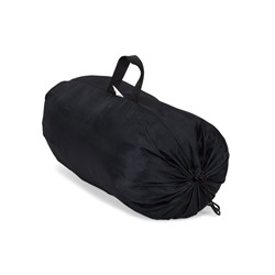 Спальный мешок туристический с подголовником СП-3 (таф+таф) (220х70 см) черный