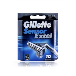 261, Gillette Sensor Excel (10шт) RusPack orig