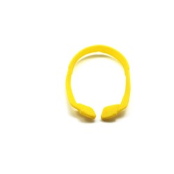 Шнурок-резинка для очков детский (20 см) желтый