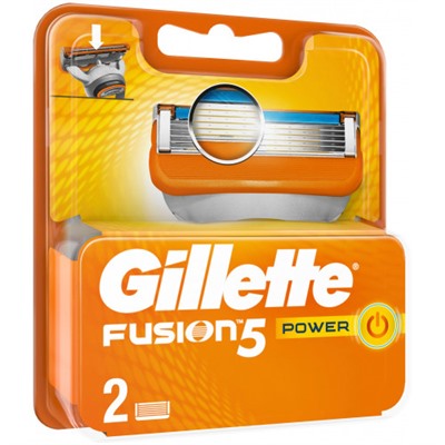 Gillette FUSION Power (2шт) orig
