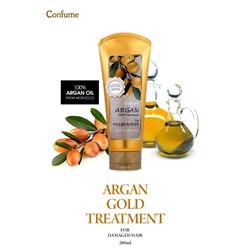 Confume Лечение для волос ARGAN Gold Treatment Hair (Аргановое масло), 200 мл.