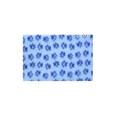 ProFleece коврик меховой 1х1,6м голубой/синий