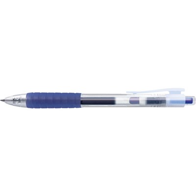 Ручка гелевая автоматическая Faber-Castell Fast Gel, синяя, 0,7 мм, грип