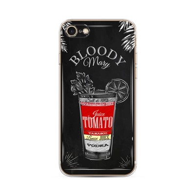 Силиконовый чехол Bloody Mary на iPhone 8