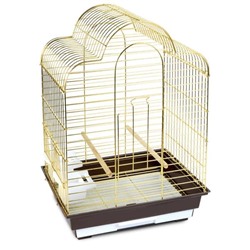 Клетка Triol для птиц, 46,5 х 36 х 65 см, золото