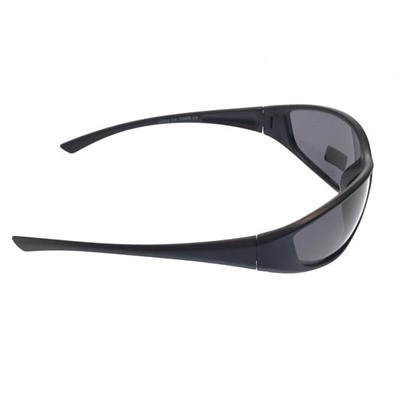 Стильные мужские очки Onza в чёрной матовой оправе с затемнёнными линзами.