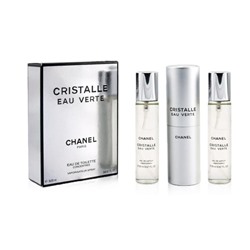 Туалетная вода 3*20 мл Chanel Cristalle eau verte for women