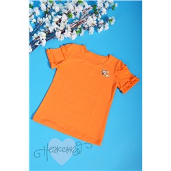 Школьная блузка ФД 7 (оранжевый)