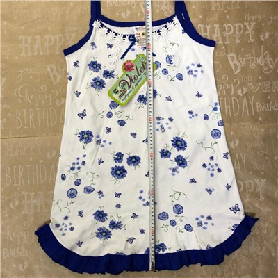 Рост 164 (детальные размеры на фото). Подростковая ночная сорочка Nightgown с принтом малинового цвета.