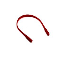Шнурок-резинка для очков детский (20 см) красный