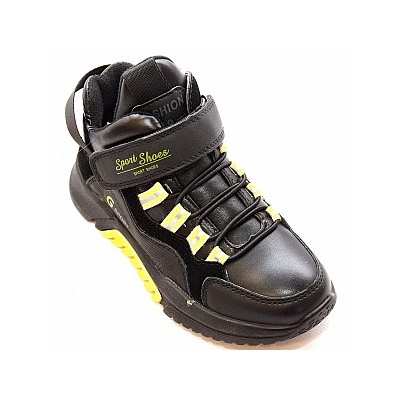 Ботинки С0602-13-1Y черн/желт