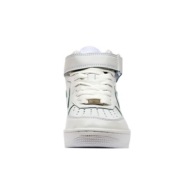 Кроссовки Nike Air Force 1 Mid '07 White Leather арт 5001-1