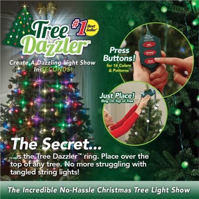 Гирлянда на новогоднюю елку Tree Dazzler оптом