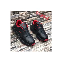 Мужские кроссовки 9195-4 темно-синие с красным