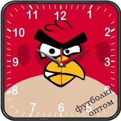 Настенные часы Angry Birds - 2