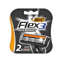 Сменные кассеты Bic Flex 3 hybrifd (2 шт) СП
