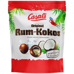 Конфеты Casali Ром-кокос покрытые молочным шоколадом, 175г / 1 уп Австрия