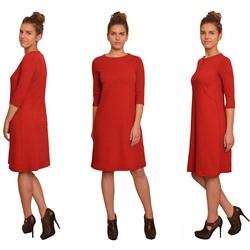 1405 Платье Красный