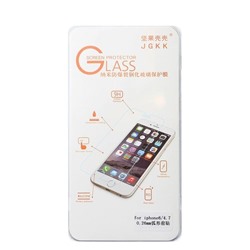 Защитное стекло для Apple iPhone 6/6S - уценка (трещины на упаковке)
